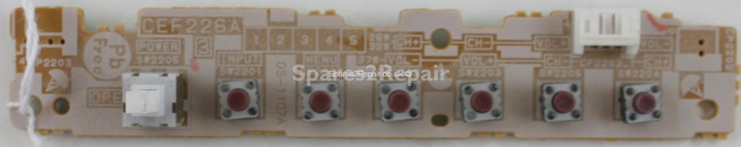 Orion TV-32082 - Buttons - CEF226A
