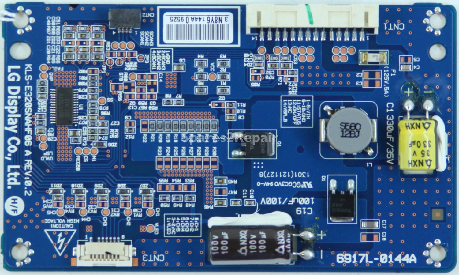 Panasonic TX-L32E6B - LED Driver Board - 6917L-0144A - KLS-E320SNAHF06 A - REV:0.2