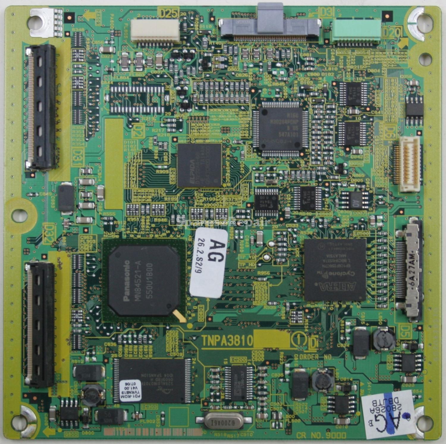 Panasonic TH-42PX600B - Logik CTRL - TNPA3810