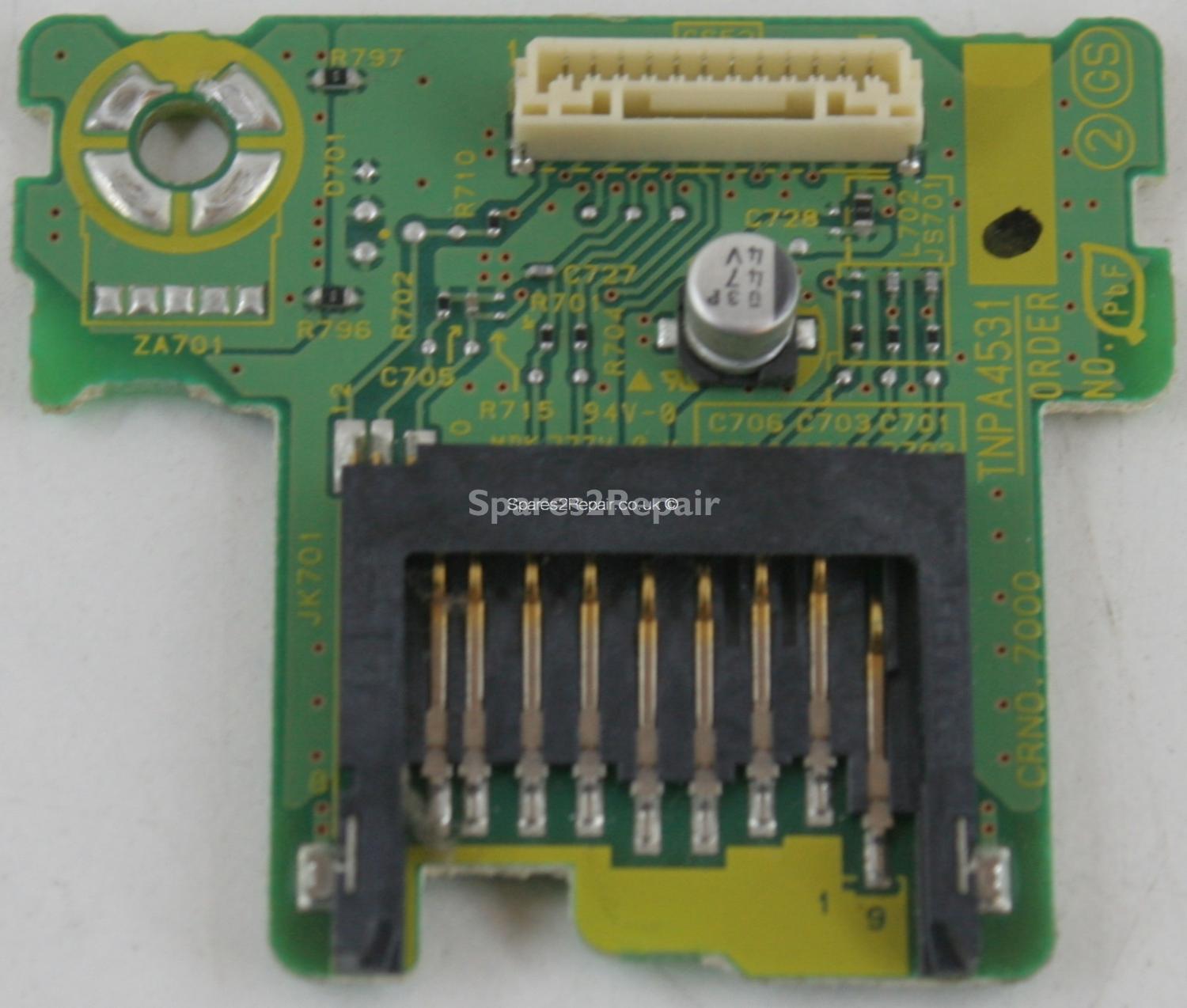 Panasonic TH-46PZ8BA - SD Card Reader - TNPA4531