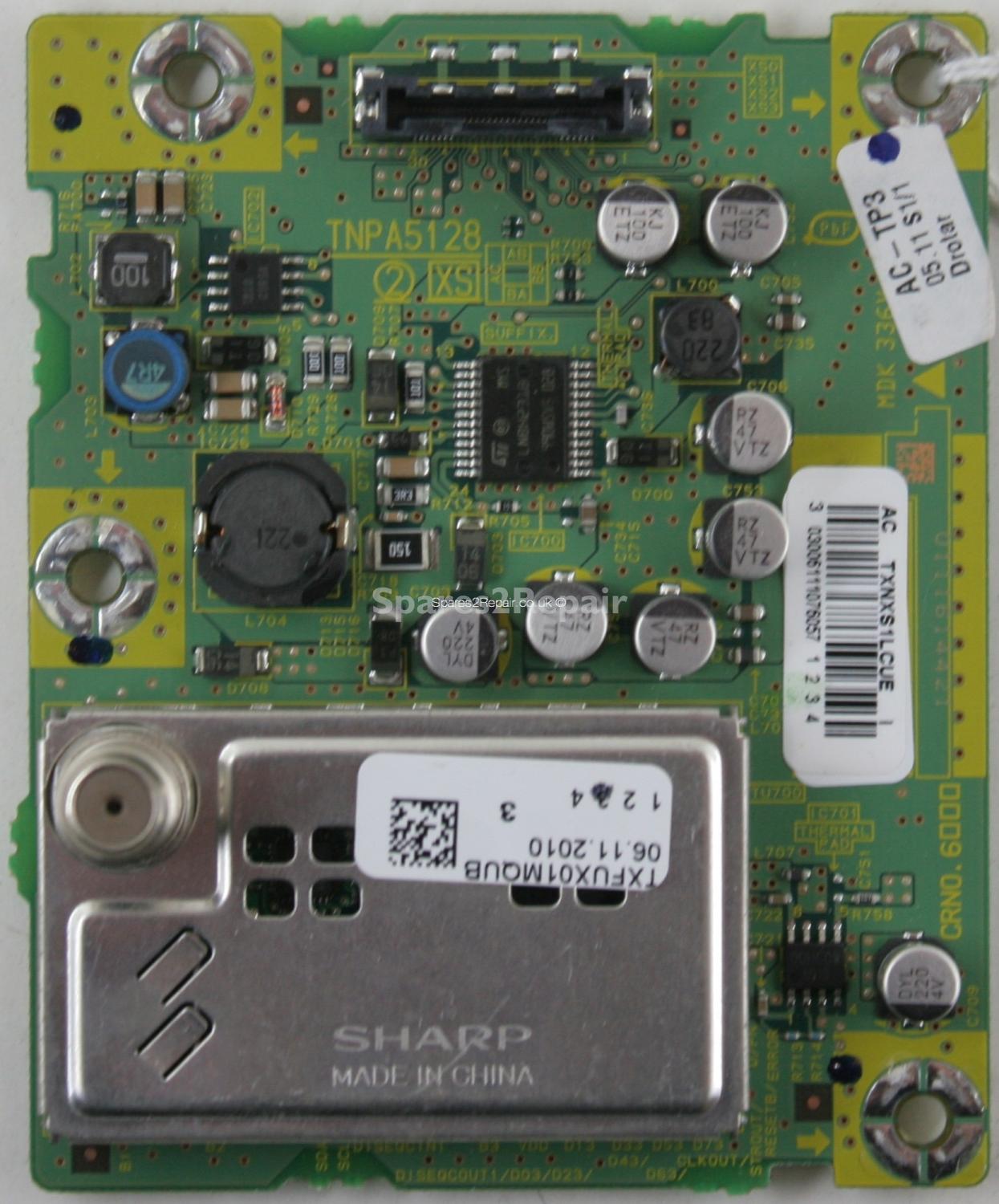 Panasonic TX-50G20BA - Tuner Satellite Board - TNPA5128 2 XS- TXNXS1LCUE