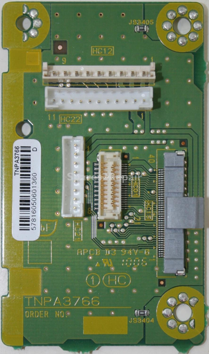 Panasonic TH-50PX60B - Connector - TNPA3766
