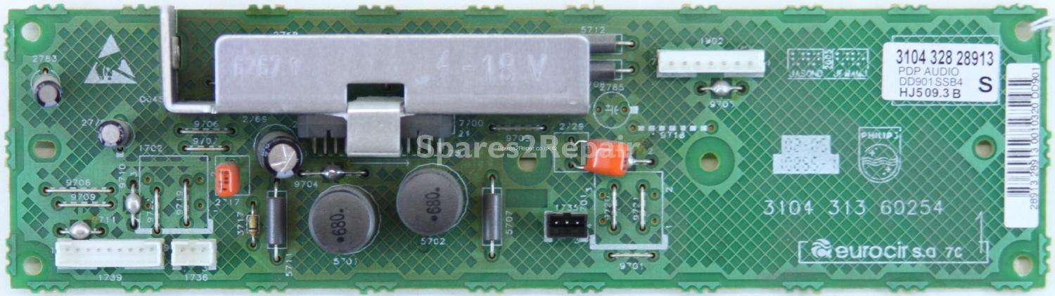 Philips 42PF9966/12 - Audio AMP - 3104 313 60254 - 3104 328 28913