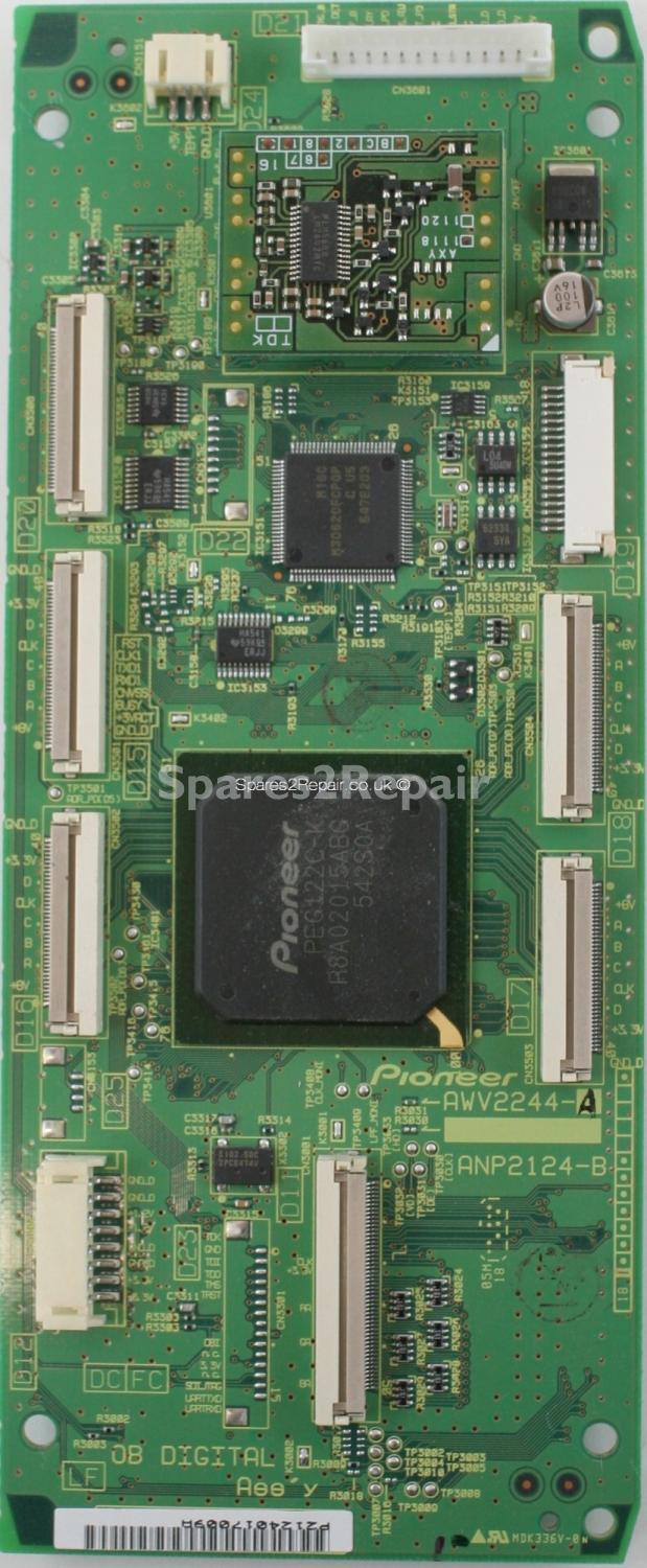 Pioneer PDP-436SXE - LVDS - AWV2244 A - ANP2124-B - OB DIGITAL Assy