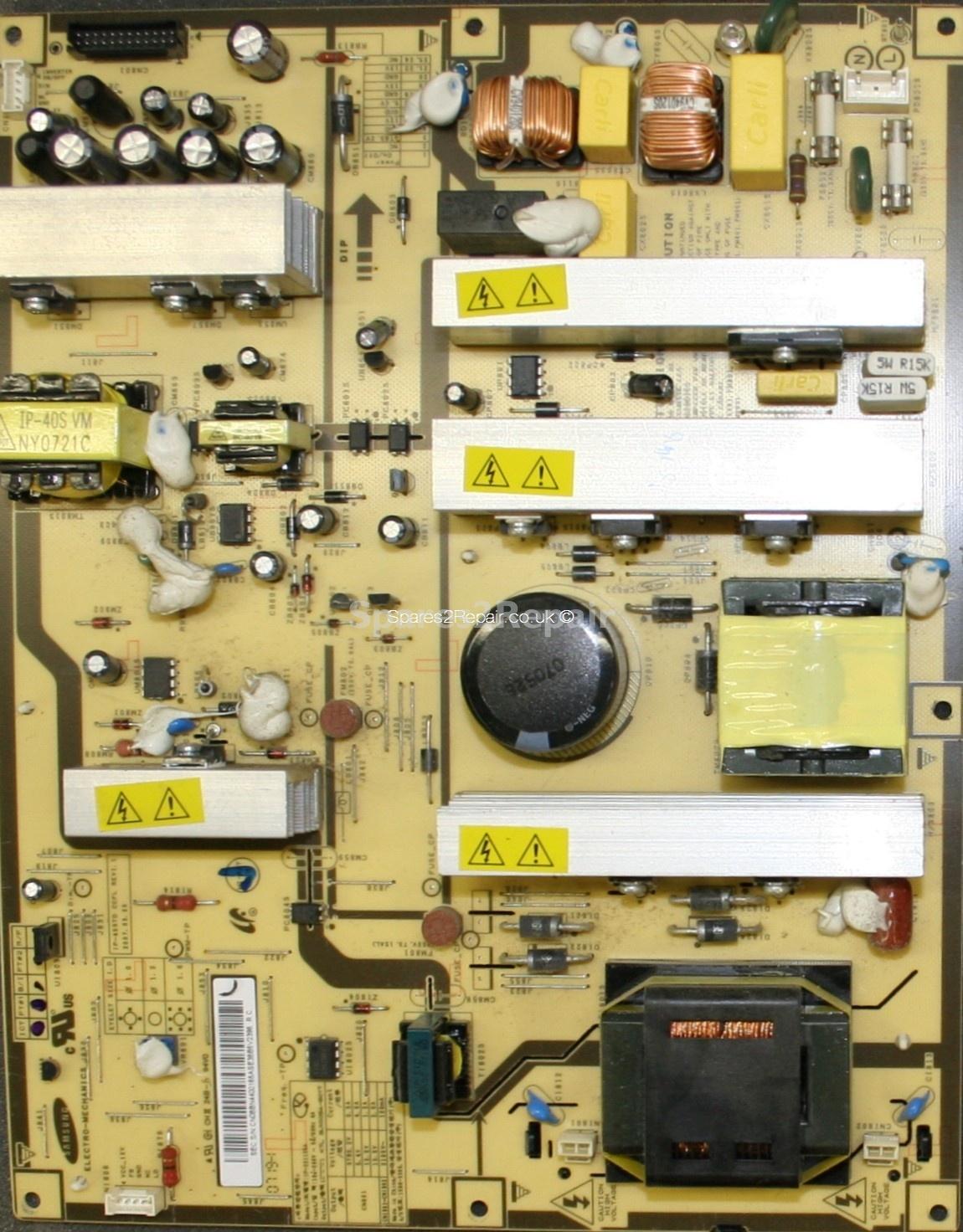 Samsung LE40R88BD - PSU - BN44-00165A - IP-40STD CCFL REV1.1 - IP-231135A