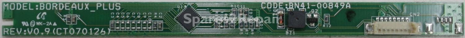 Samsung LE23R87BD - Touch Controls - BN41-00849A REV V0.9 - CT070126 - BORDEAUX_PLUS