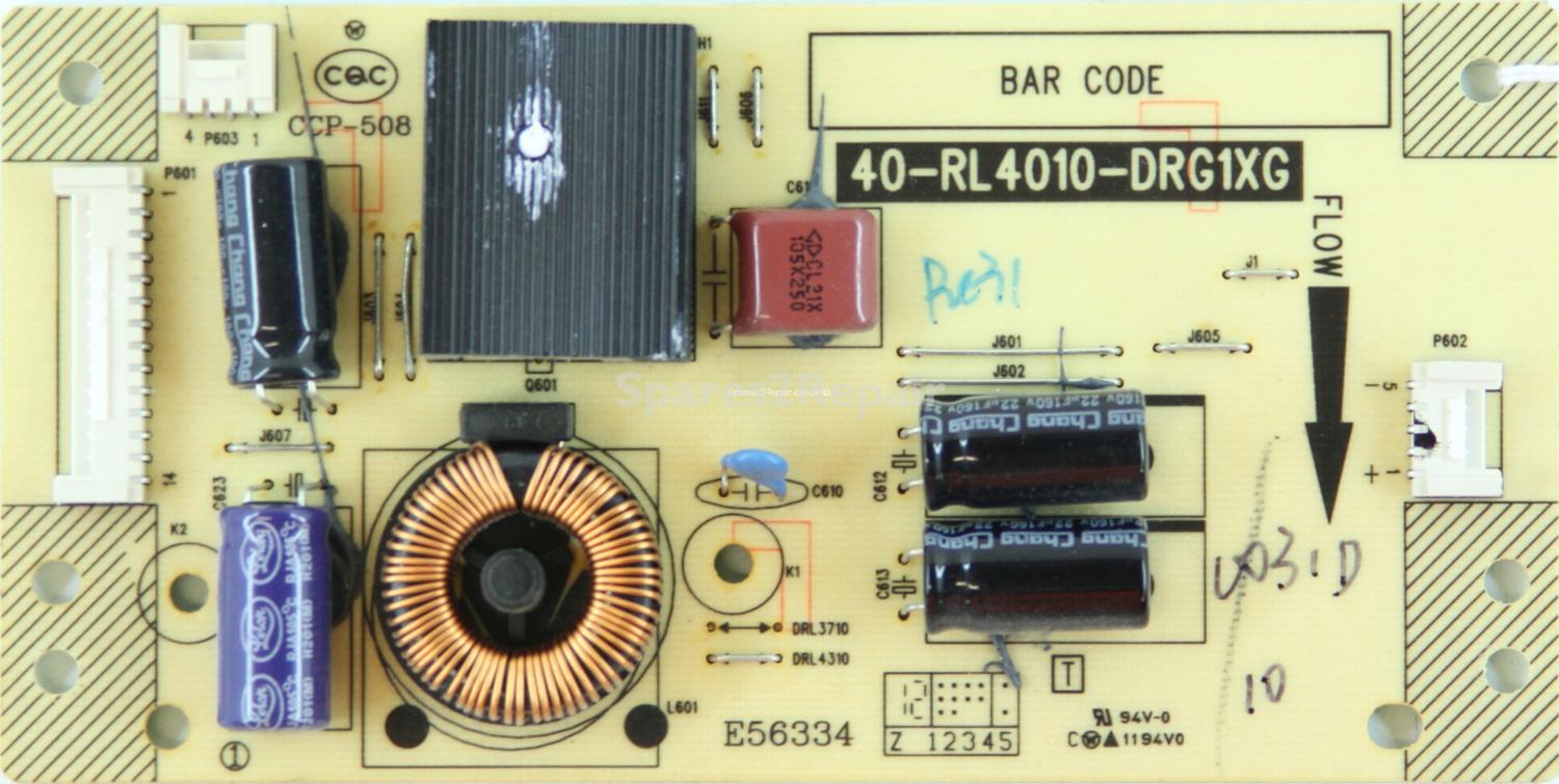 TCL L43F3390FC - LED Driver Board - 40-RL4010-DRG1XG
