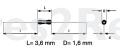 0,4w-metal Film Resistor - 100k-0,4w Resistance Couemetal -rohs-conform