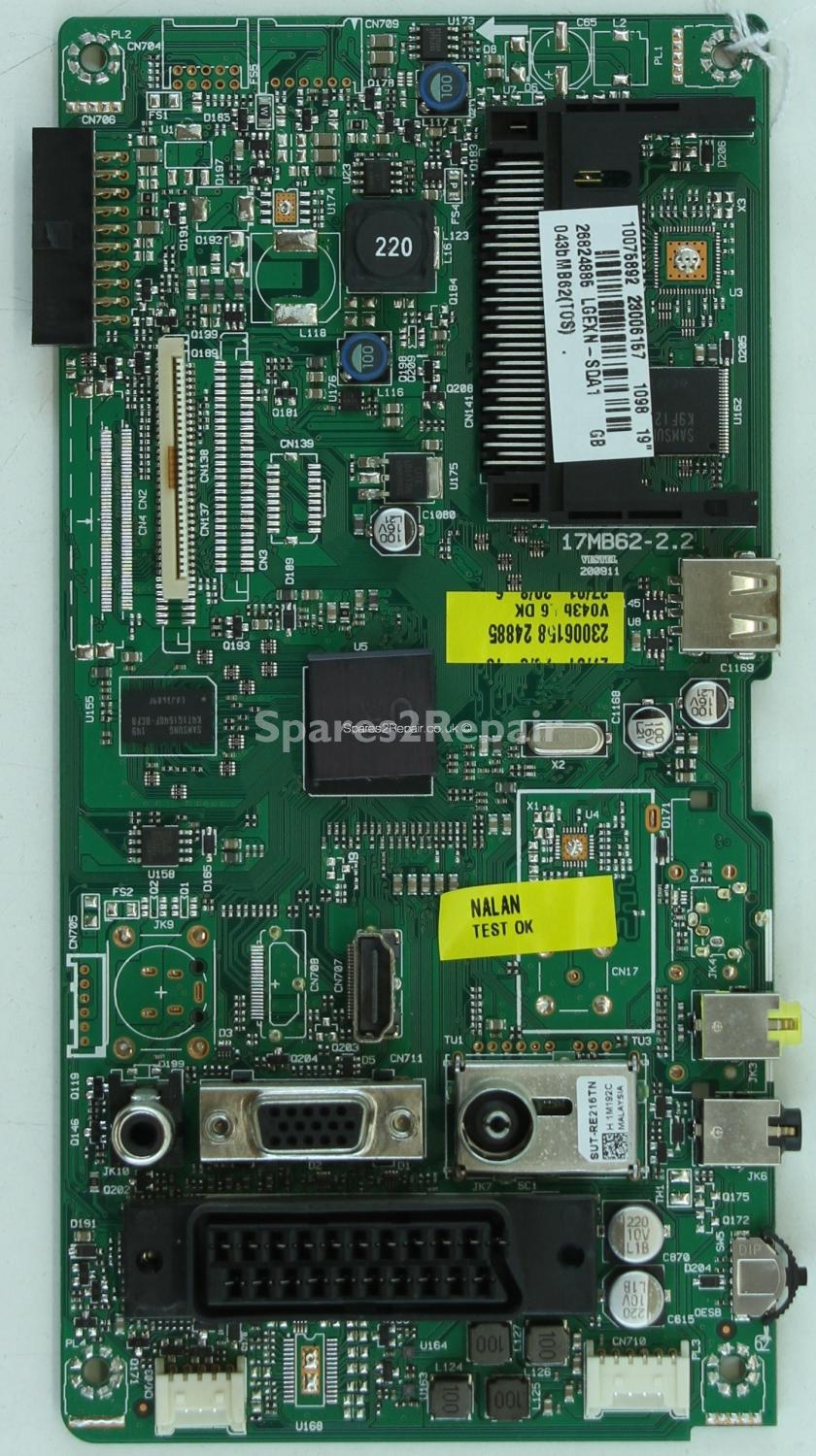 Toshiba 19BL502B - Main AV - 17MB62-2.2 - 200911 - 23006157