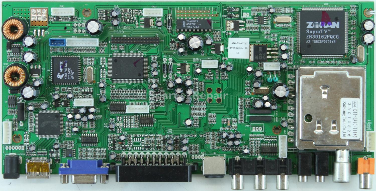 Unknown Manufacturer - Main AV - B. TD703D - 7303