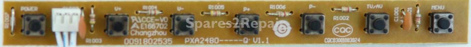 Wharfedale L26TA6A - Buttons - PXA2480-----Q V1.1 - 0091802535